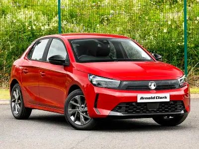 Nowe Vauxhall Corsa Design Edition 100 KM (73 kW) 2026 Czerwony Hatchback
