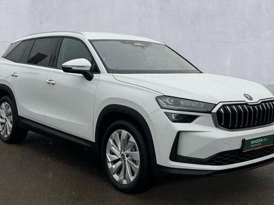 Moon white metallic Used 2025 Skoda Kodiaq SE L SUV | £36,650 (Expensive)