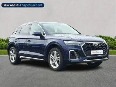 Used Audi Q5 S-Line 200 HP (147 kW) 2023 Blue SUV