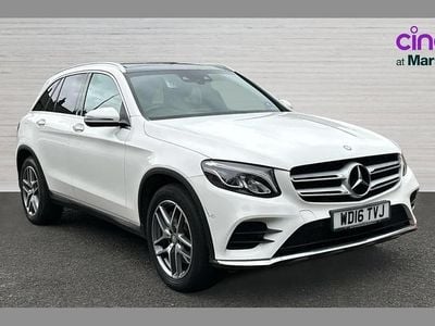 Begagnad Mercedes GLC220 AMG Line Premium 168 HK (123 kW) 2016 Vit SUV