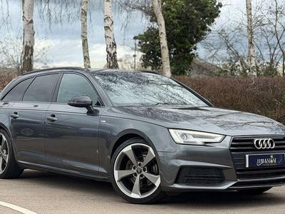 Used Audi A4 Black Edition 190 HP (139 kW) 2017 Grey Estate