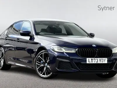 Used BMW 530e M Sport 288 HP (211 kW) 2023 Blue