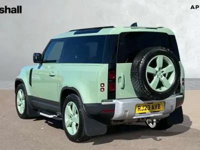 Używany Land Rover Defender 75th Limited Edition 300 KM (220 kW) 2023 Zielony SUV