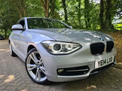 Used BMW 120 Sport Line 184 HP (135 kW) 2014 Silver Hatchback