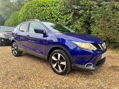 Used Nissan Qashqai N-TEC 115 HP (84 kW) 2015 Blue SUV