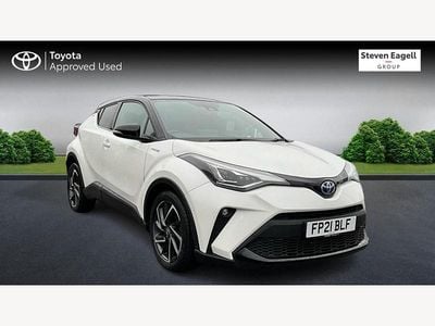 White Used 2021 Toyota C-HR SUV | £19,999 (Fair price)
