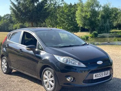 Used Ford Fiesta Zetec 96 HP (70 kW) 2011 Black Hatchback