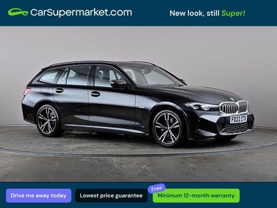 Used BMW 330e M Sport 2022 Black Estate