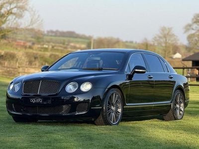 Used Bentley Continental Flying Spur 602 HP (442 kW) 2009 Black Sedan
