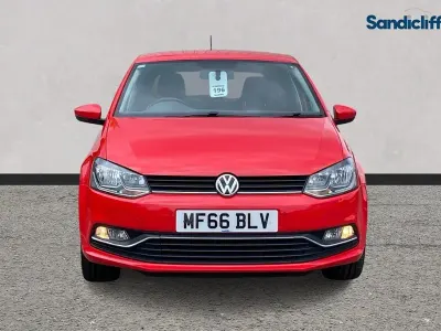 Używany VW Polo Match 2016 Czerwony Hatchback