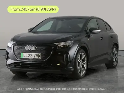 Used Audi Q4 Sportback e-tron Comfort 125 kW (170 HP) 2023 Black SUV