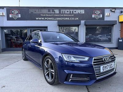 Blue Used 2017 Audi A4 S-Line Estate | £8,995 (Fair price)