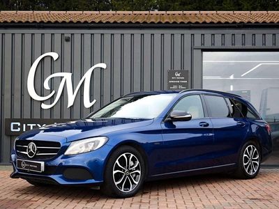 Used Mercedes C350e 293 HP (215 kW) 2018 Blue Estate