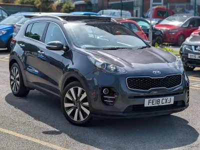 Used Kia Sportage 115 HP (84 kW) 2018 Silver SUV