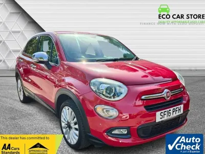 Used Fiat 500X Lounge 120 HP (88 kW) 2016 Red SUV