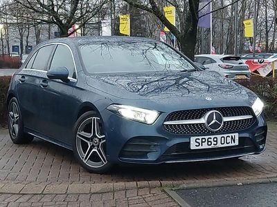 Used Mercedes A180 Executive 136 HP (100 kW) 2019 Blue Hatchback