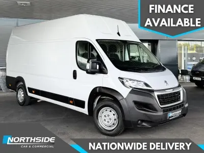 Used Peugeot Boxer Premium 140 HP (102 kW) 2023 White Van