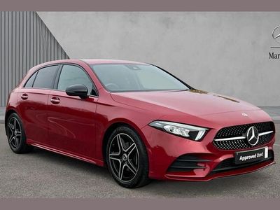 Used Mercedes A180 AMG Line Premium 134 HP (98 kW) 2022 Red Hatchback
