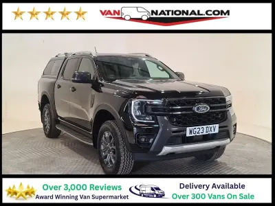 Second-hand Ford Ranger Wildtrack 205 CP (150 kW) 2023 Negru Pickup