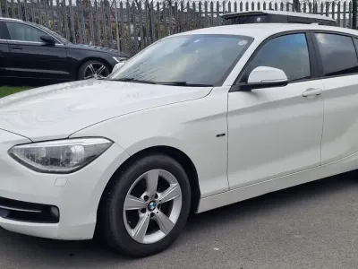 Usado BMW 116 Sport Line 2014 Blanco Utilitario