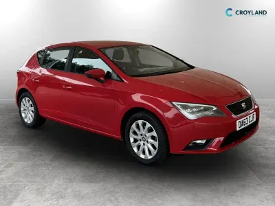 Used Seat Leon SE 105 HP (77 kW) 2013 Red Hatchback