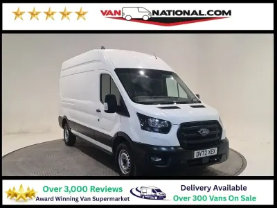 Used Ford Transit 130 HP (95 kW) 2022 White Van