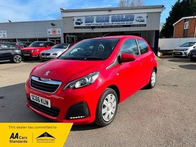 Used Peugeot 108 Active 68 HP (50 kW) 2016 Red Hatchback