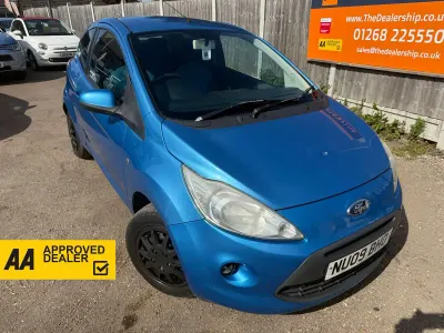 Used Ford Ka Style 69 HP (50 kW) 2009 Blue Hatchback