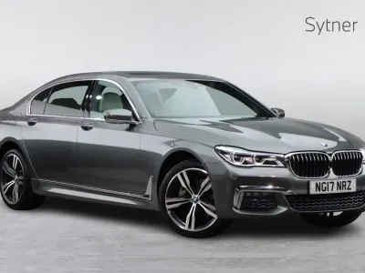 Used BMW 740L M Sport 316 HP (232 kW) 2017 Grey Sedan