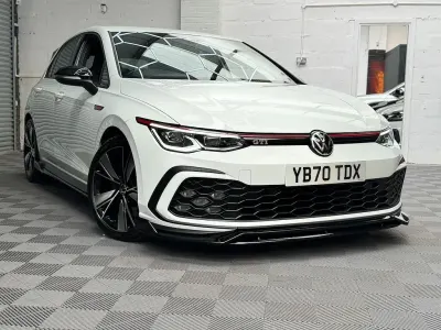 Used VW Golf VIII GTI 2020 White Hatchback