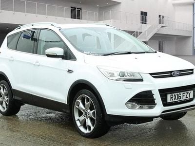 Used Ford Kuga Titanium X 180 HP (132 kW) 2016 Frozen white SUV