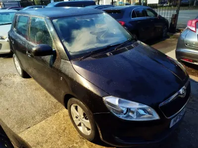 Used Skoda Fabia SE 105 HP (77 kW) 2013 Black Hatchback