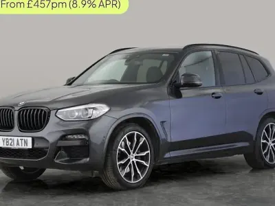 Used BMW X3 M Sport 286 HP (210 kW) 2021 Grey SUV