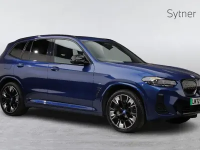 Used BMW iX3 M Sport 207 kW (282 HP) 2022 Blue SUV