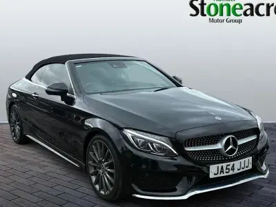 Used Mercedes C200 AMG line 184 HP (135 kW) 2018 Cabriolet