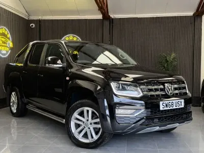 Second-hand VW Amarok Highline 2018 Negru Pickup