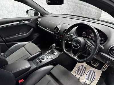 Used Audi A3 Sportback Black Edition 150 HP (110 kW) 2018 Black Hatchback