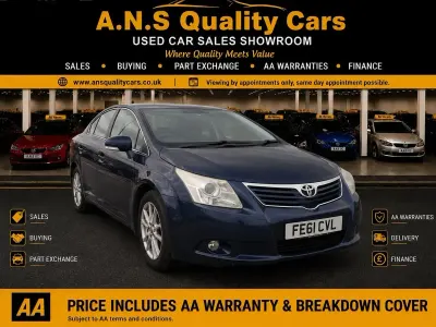 Used Toyota Avensis 147 HP (108 kW) 2011 Blue Sedan