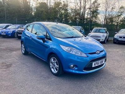 Blue Used 2011 Ford Fiesta Zetec Hatchback | £3,000 (A bit pricey)
