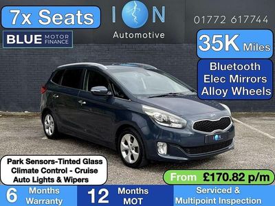 Used Kia Carens 134 HP (98 kW) 2014 Blue MPV
