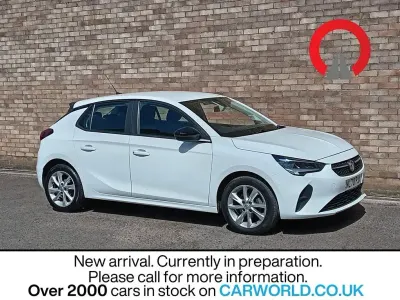 Used Vauxhall Corsa 75 HP (55 kW) 2020 White Hatchback