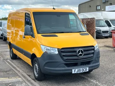 Used Mercedes Sprinter 2019 Yellow Van