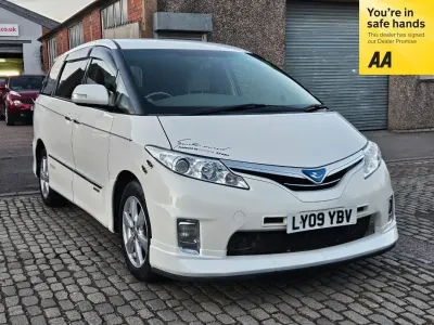 Usado Toyota Estima Hybrid 2009 Branco Monovolume