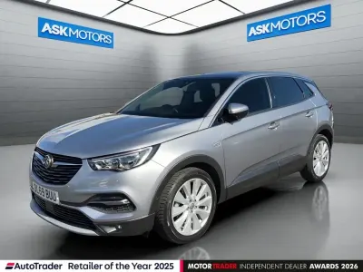 Used Vauxhall Grandland X Elite 130 HP (95 kW) 2019 Grey SUV