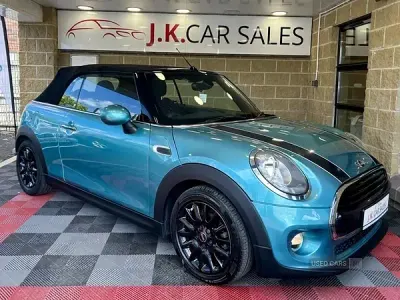 Used Mini Cooper D Cabriolet 114 HP (83 kW) 2017 Turquoise Cabriolet