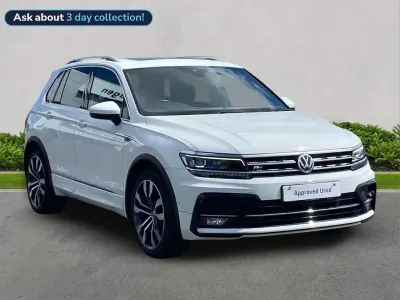 Used VW Tiguan R-line 150 HP (110 kW) 2019 White SUV