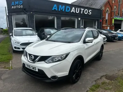 Used Nissan Qashqai Tekna 110 HP (80 kW) 2016 White SUV