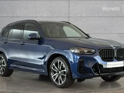 Used BMW X3 M Sport 187 HP (137 kW) 2022 Blue SUV