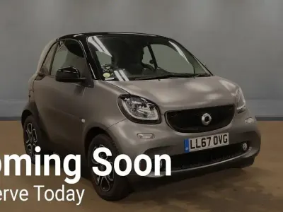 Used Smart ForTwo Coupé Prime 60 kW (82 HP) 2017 Black Coupe