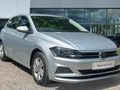 Used VW Polo SE 80 HP (58 kW) 2020 Reflex silver metallic Hatchback